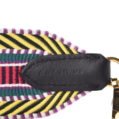 Hermes Toile Swift 50mm Sangle Cavale Shoulder Strap Multicolor Noir 6 of 7