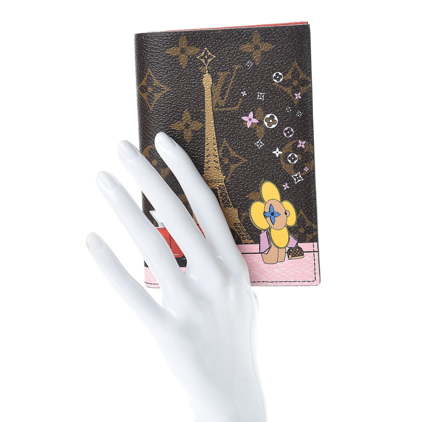 Monogram 2019 Christmas Animation Passport Cover Rouge