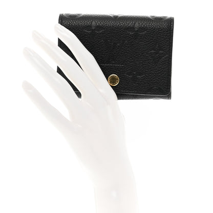 Louis Vuitton Empreinte Business Card Holder Black 2 of 8
