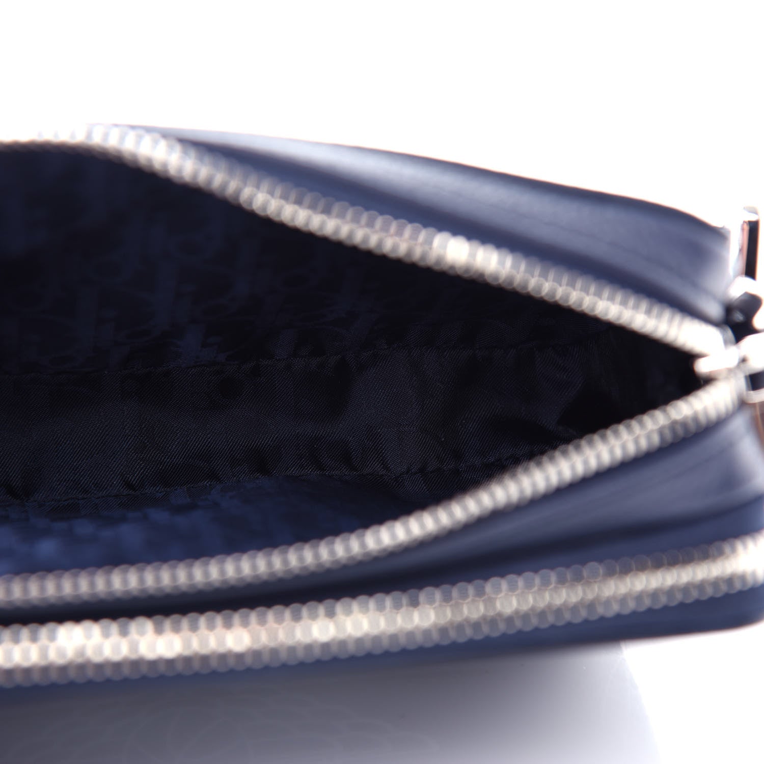 Christian Dior X AIR JORDAN Grained Calfskin Crossbody Blue 6 of 11