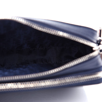 Christian Dior X AIR JORDAN Grained Calfskin Crossbody Blue 6 of 11