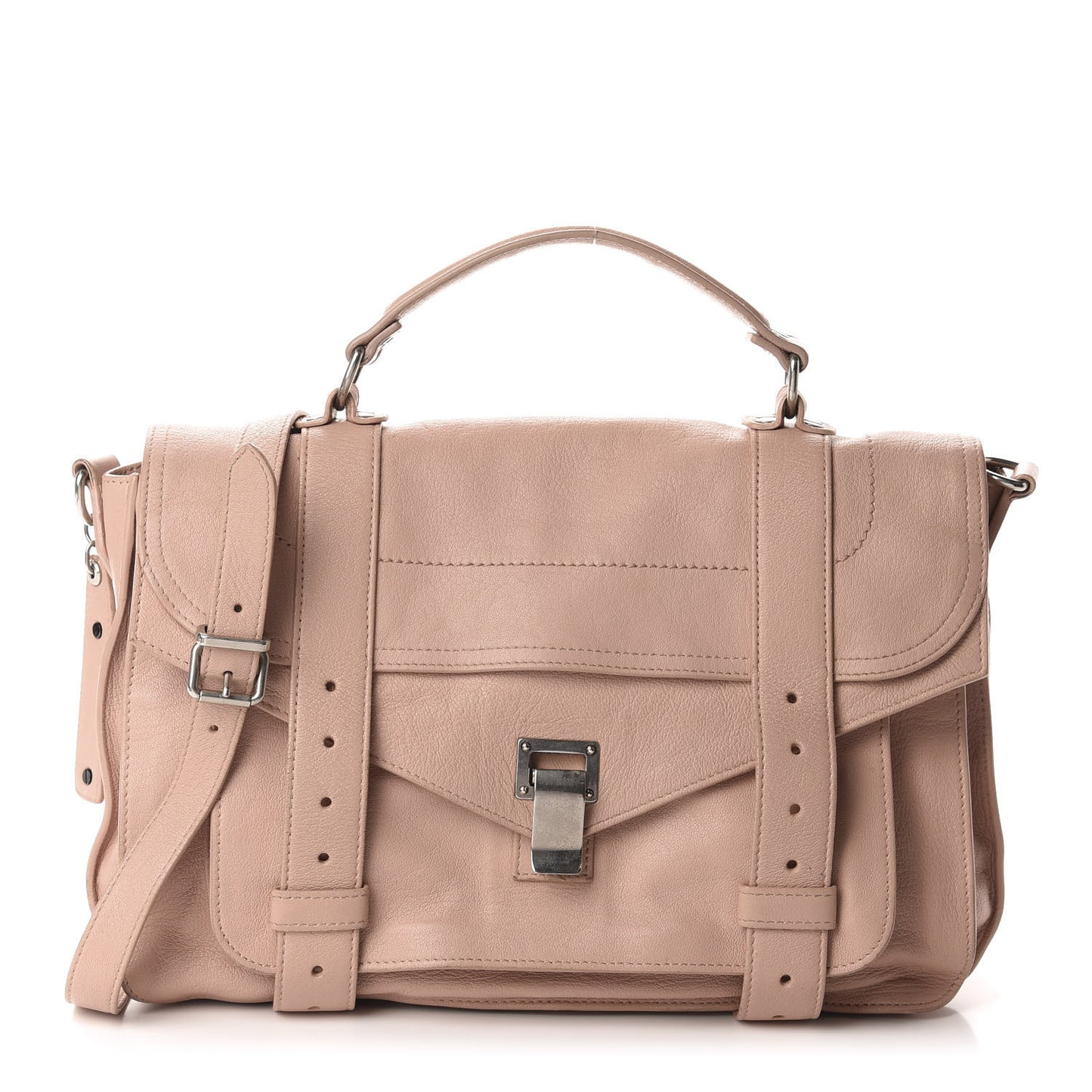 Lambskin Medium PS1 Satchel Blush
