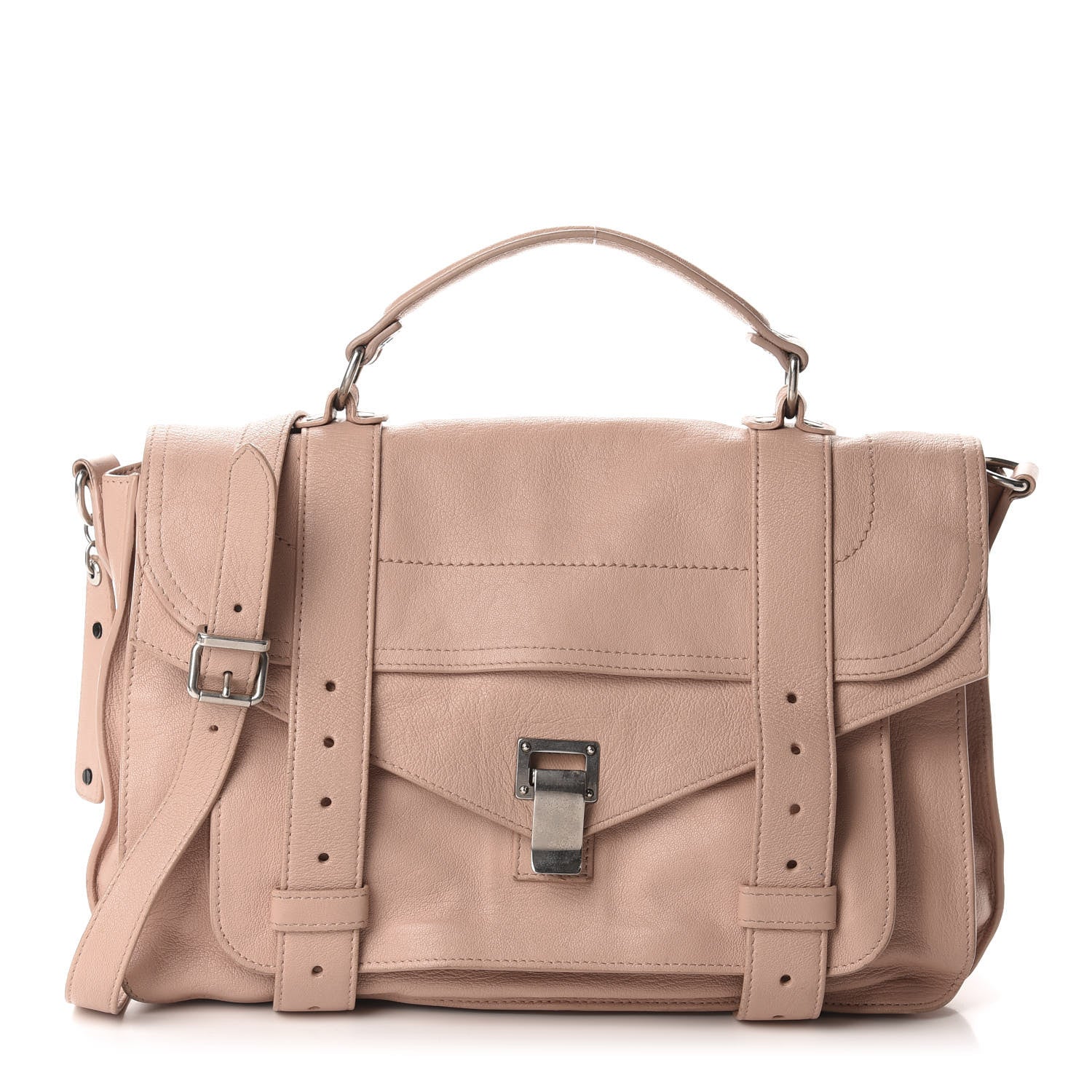 Proenza Schouler Lambskin Medium PS1 Satchel Blush 1 of 13