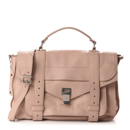 Proenza Schouler Lambskin Medium PS1 Satchel Blush 1 of 13
