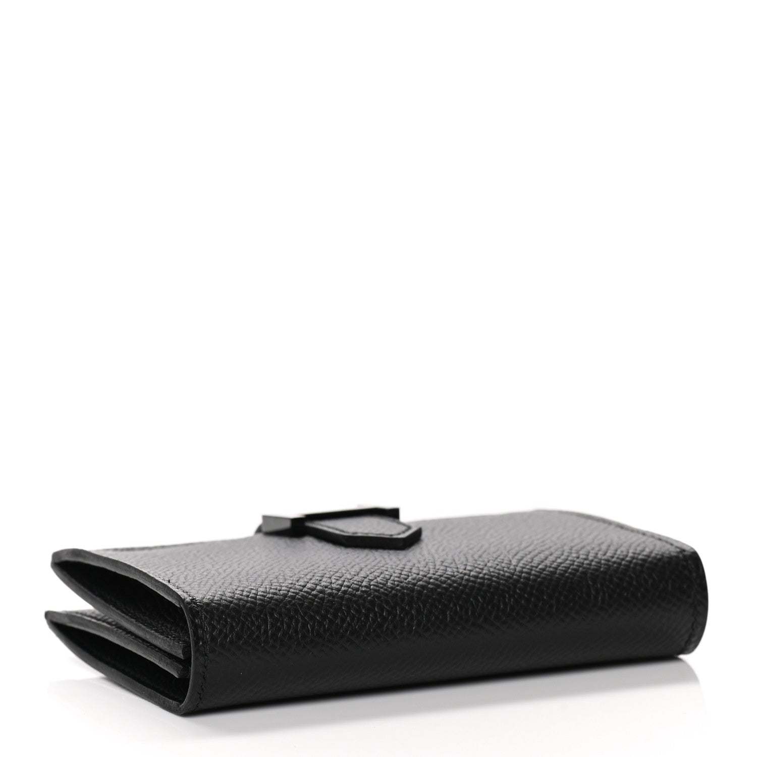 Hermes Epsom Monochrome Bearn Card Holder Wallet Black 4 of 8