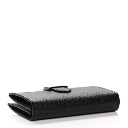 Hermes Epsom Monochrome Bearn Card Holder Wallet Black 4 of 8