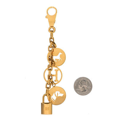 Hermes Breloque Bag Charm Gold 2 of 3