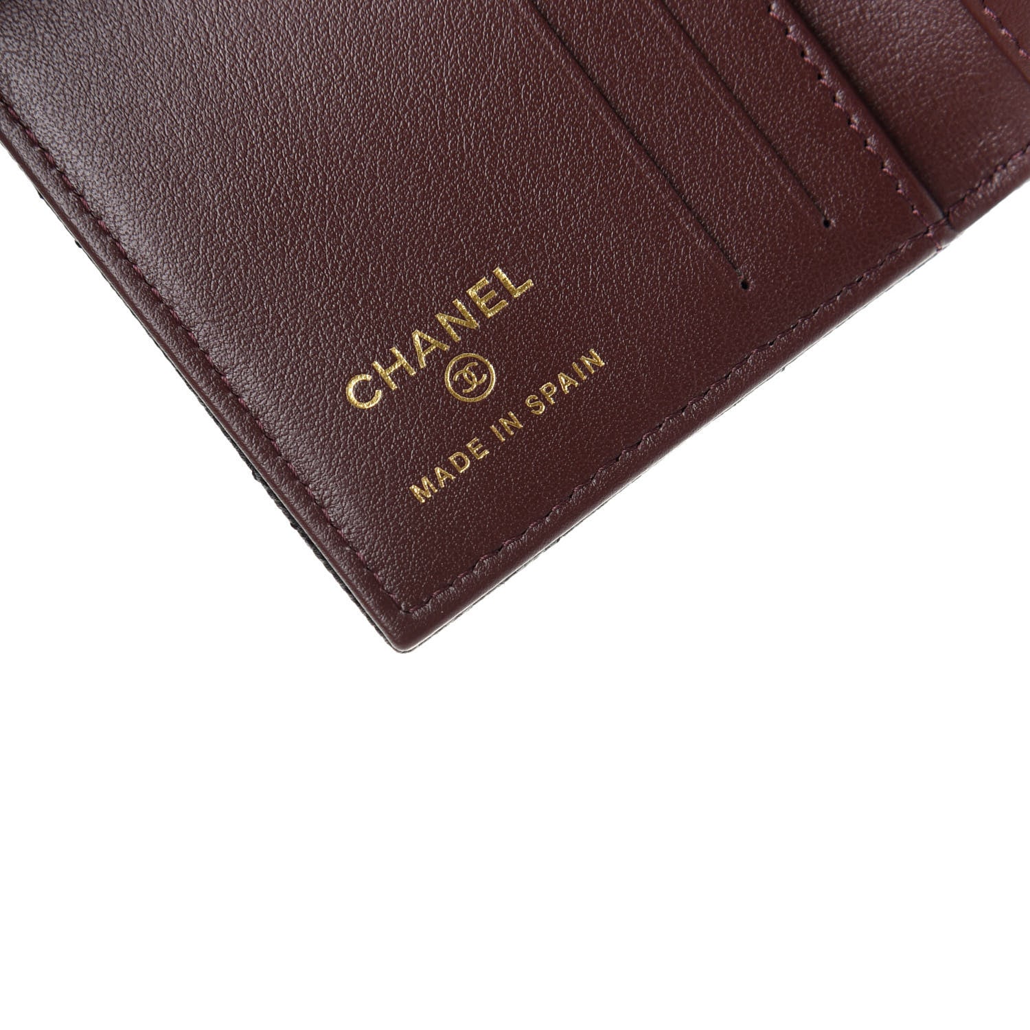 Chanel Caviar Quilted Card Holder Wallet Black 6 of 8