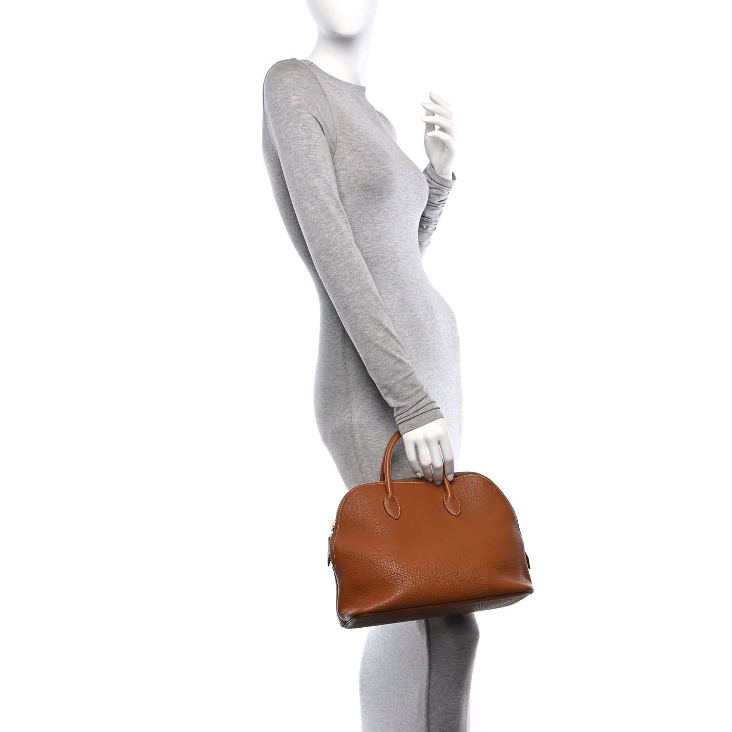 Hermes Togo Bolide 30 Gold 2 of 11