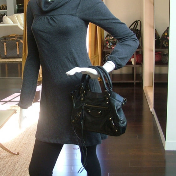 Balenciaga Chevre FIRST Black 2 of 11