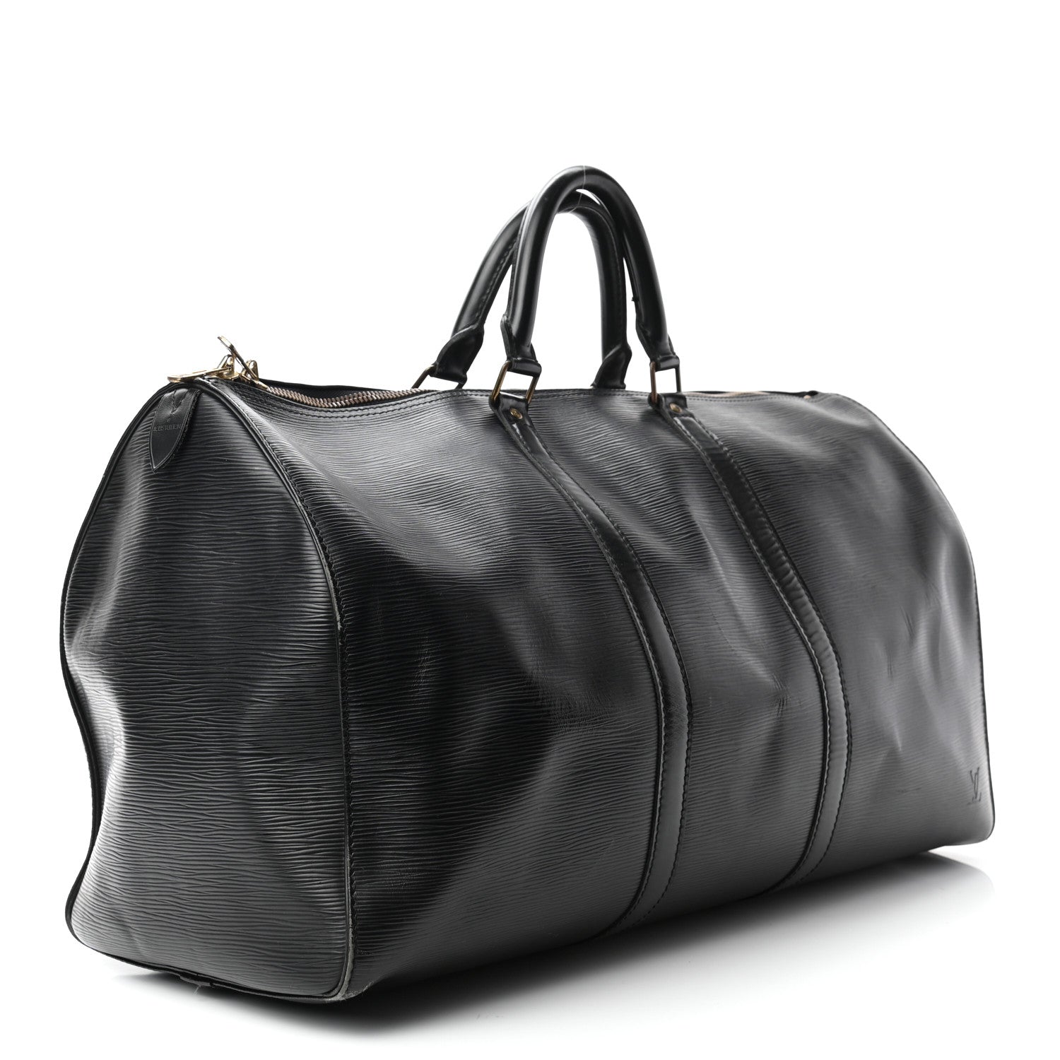Louis Vuitton Epi Keepall 50 Black 2 of 13