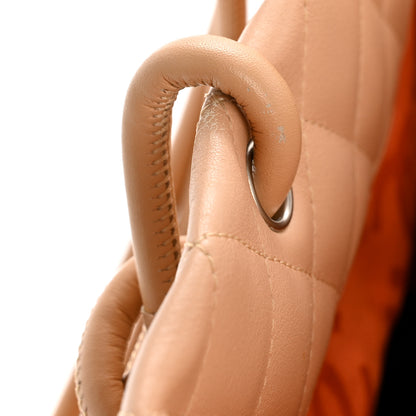 Chanel Calfskin Quilted Medium Cambon Tote Beige 14 of 16