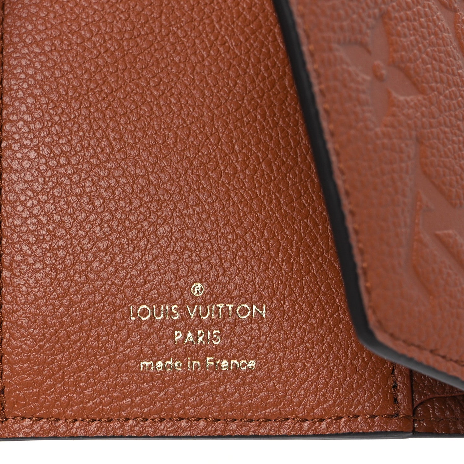 Louis Vuitton Empreinte Victorine Wallet Cognac 8 of 8