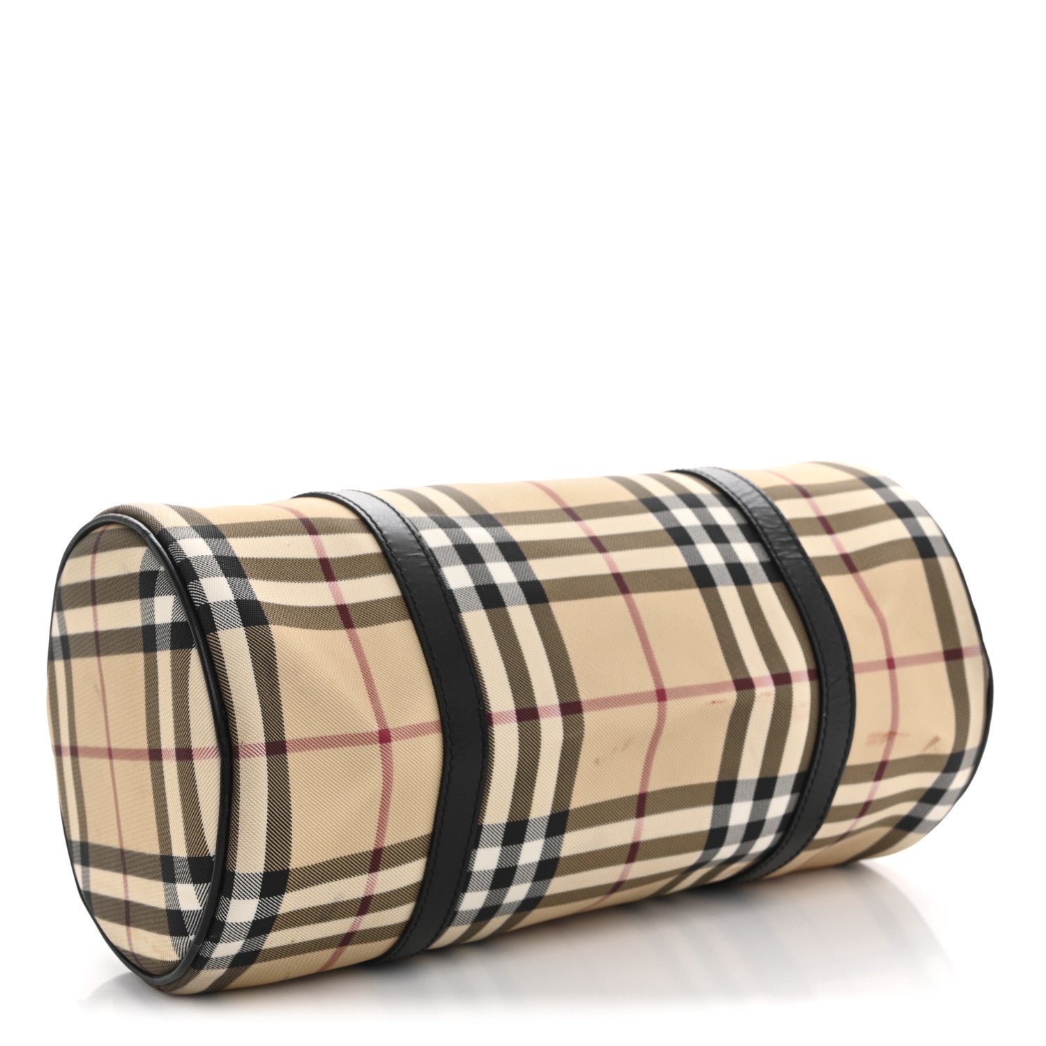 Burberry Nova Check Barrel Bag Black 4 of 17