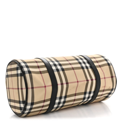 Burberry Nova Check Barrel Bag Black 4 of 17