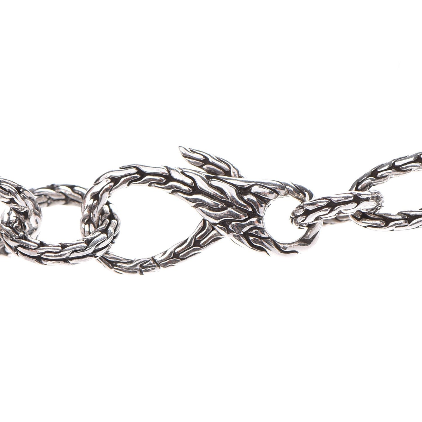 Sterling Silver 22K Gold Palu Round Link Necklace