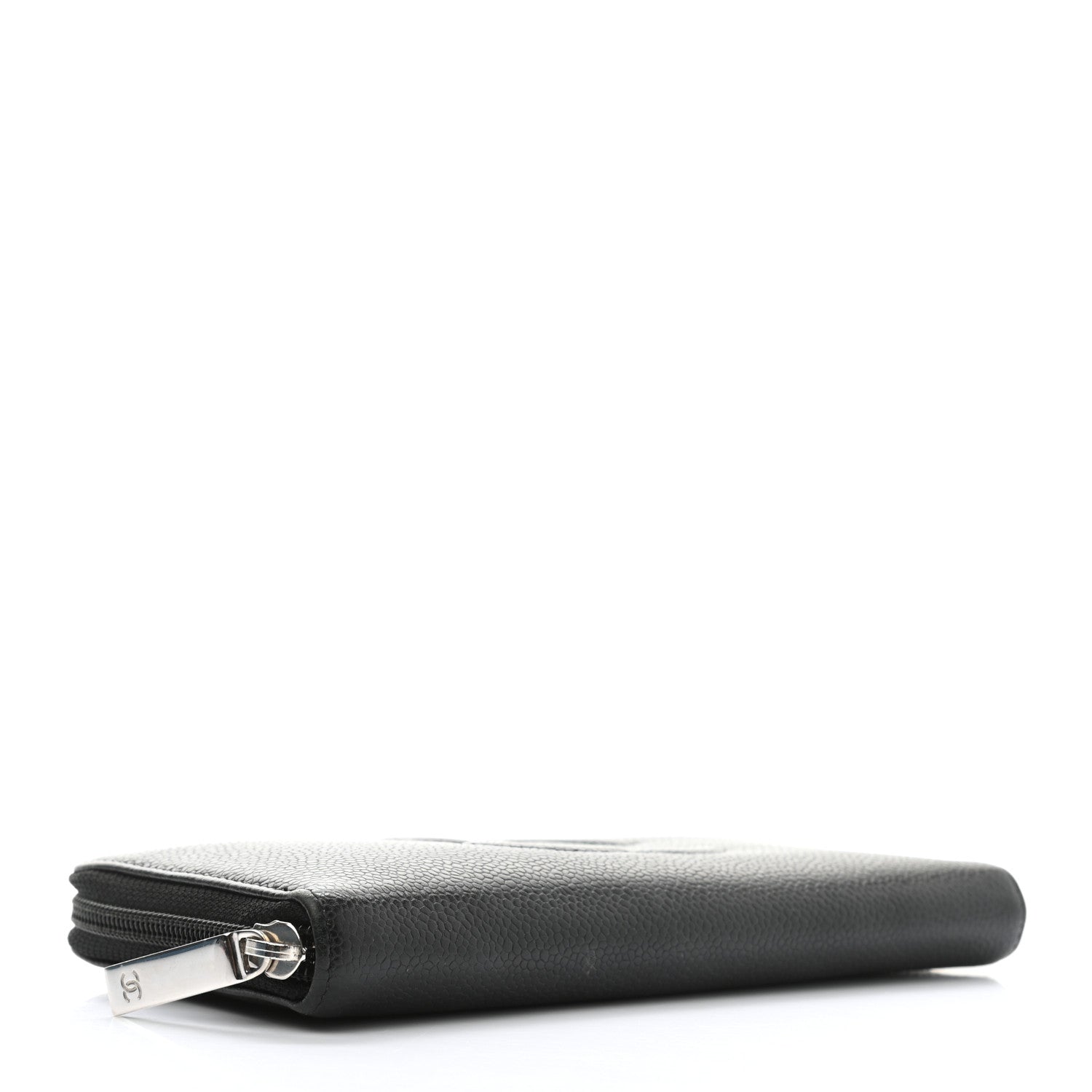 Chanel Caviar Large Timeless CC Zip Around Wallet Black 4 of 9