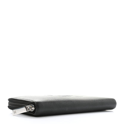 Chanel Caviar Large Timeless CC Zip Around Wallet Black 4 of 9