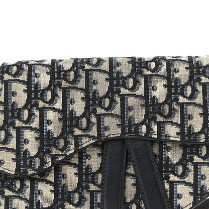 Christian Dior Oblique Saddle Belt Pouch Blue 7 of 10