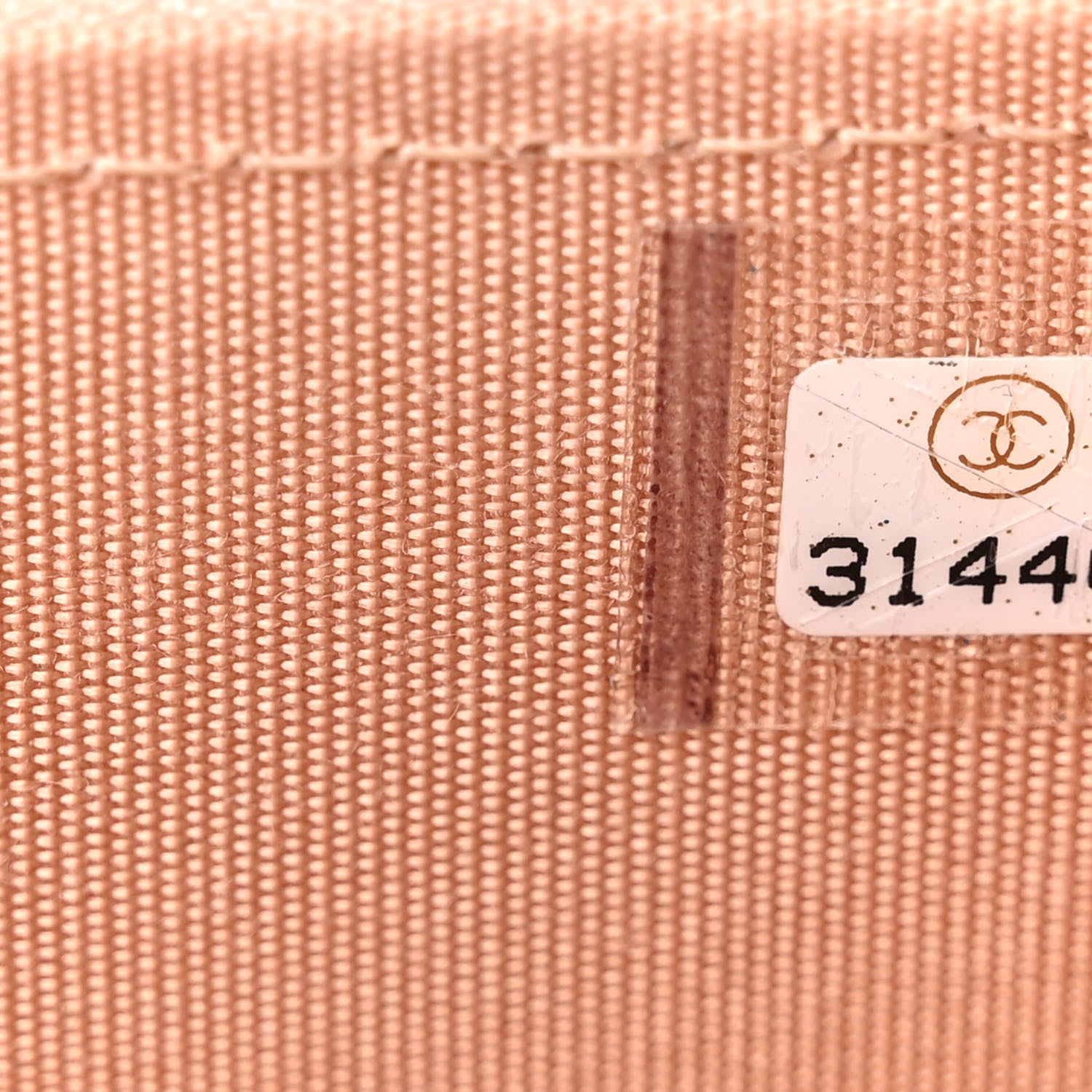 Chanel Lambskin Quilted Top Handle Mini Vanity Case With Chain Beige 7 of 13