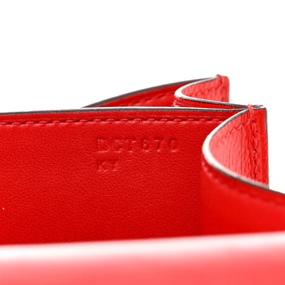 Hermes Epsom Constance 24 Rouge de Coeur 7 of 14