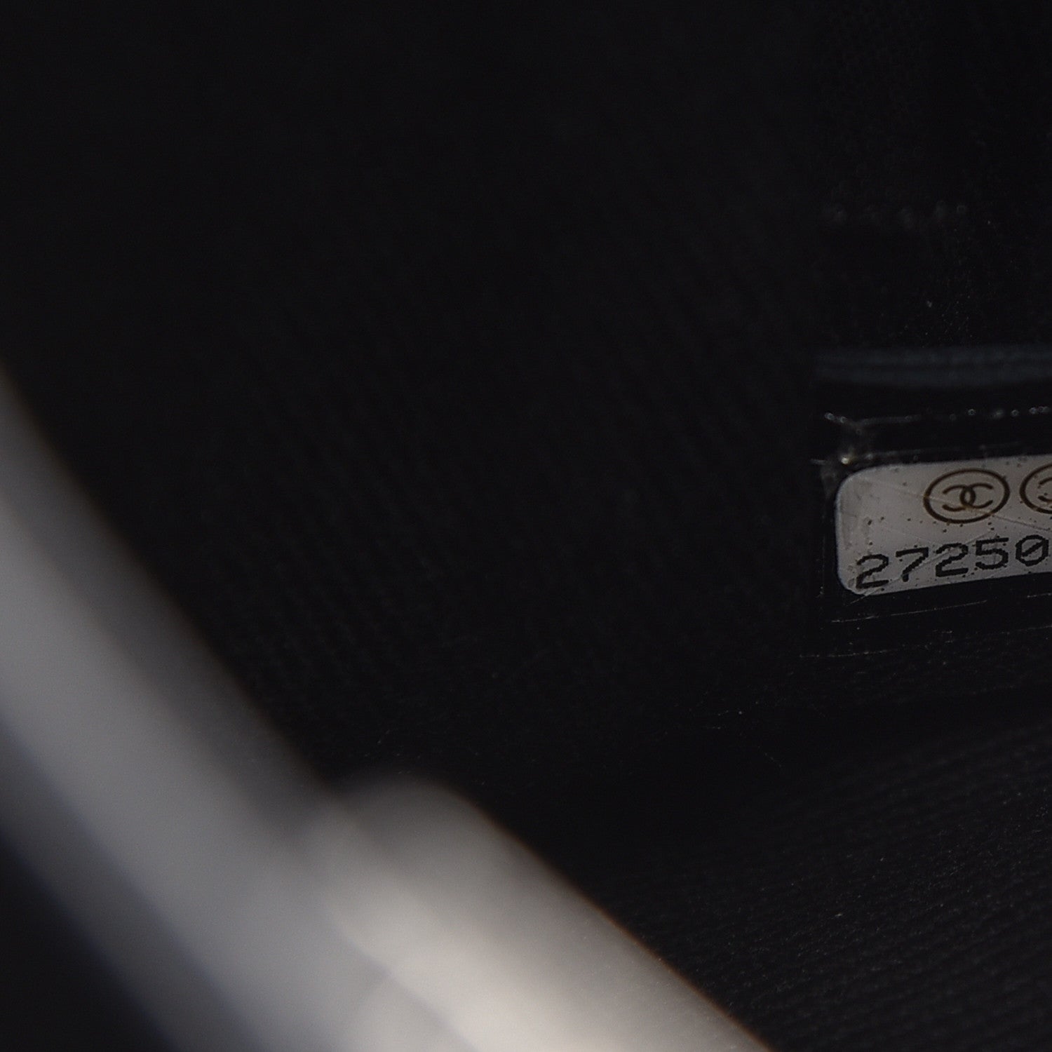 Chanel Calfskin Quilted Crossbody Bag Black 7 of 9
