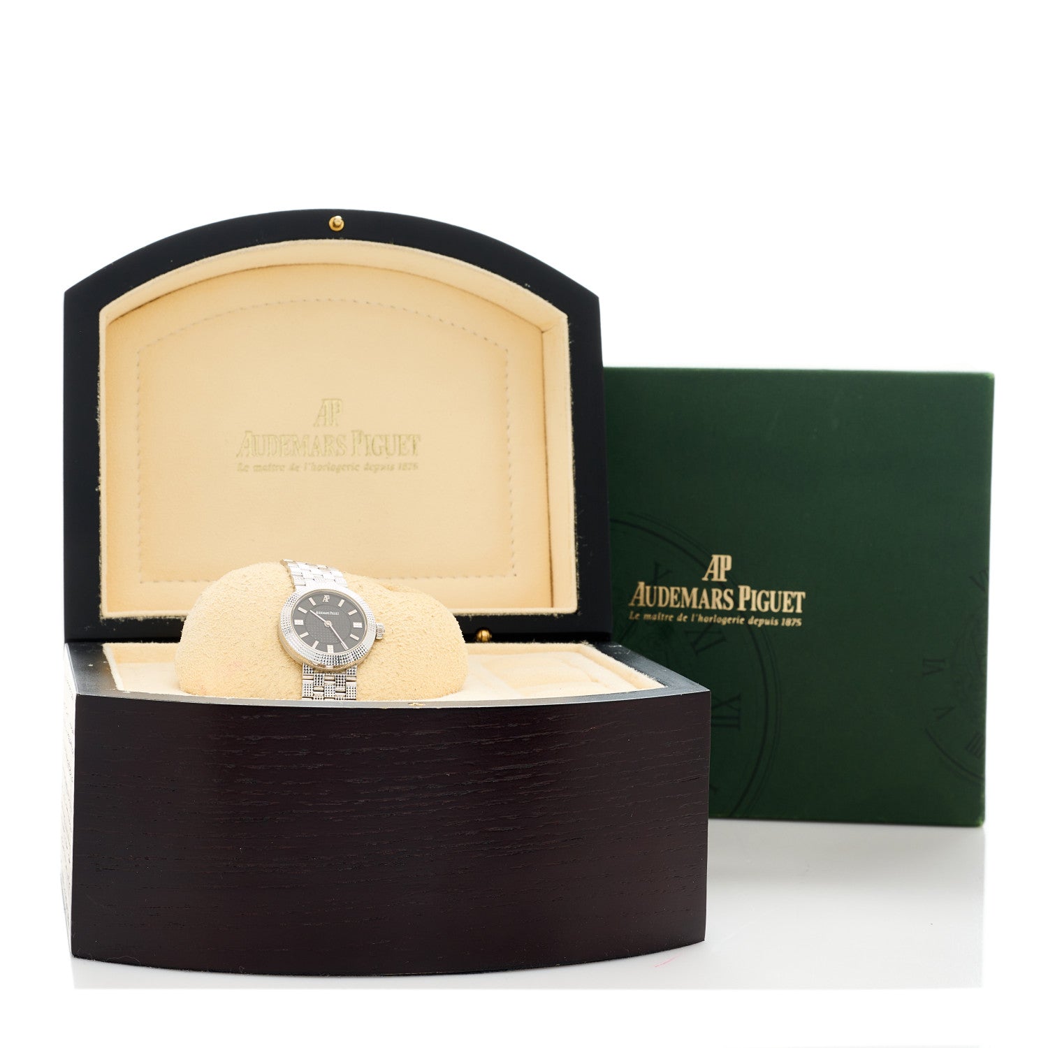 Audemars Piguet 18K White Gold 24mm Classic Manual Winding Watch Black 79363BC.GG.1119BC.01 5 of 5