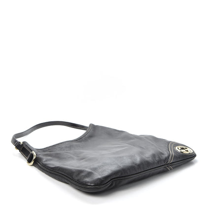 Gucci Calfskin Medium New Britt Hobo Black 3 of 9