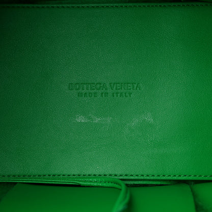 Bottega Veneta Shearling Small Intrecciato Arco Tote Parakeet 7 of 12
