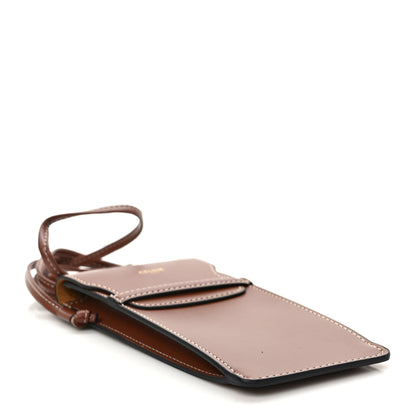 Celine Smooth Calfskin Sunglasses Pouch Tan 4 of 8