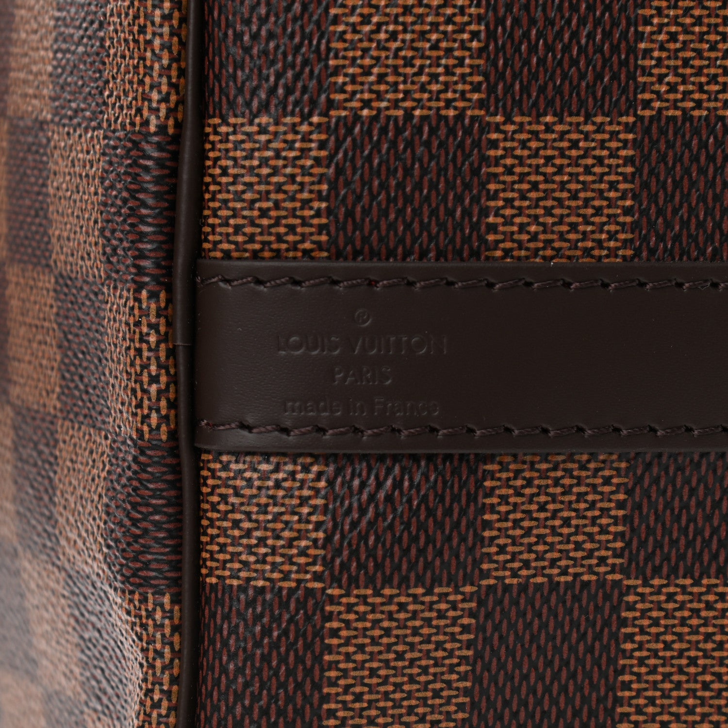 Louis Vuitton Damier Ebene Speedy Bandouliere 30 9 of 9