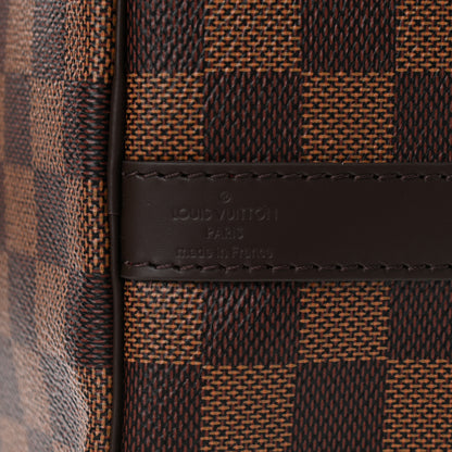 Louis Vuitton Damier Ebene Speedy Bandouliere 30 9 of 9