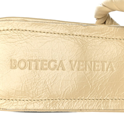 Bottega Veneta Shiny Light Nappa BV Point Ballet Flats 37 Butter 6 of 7