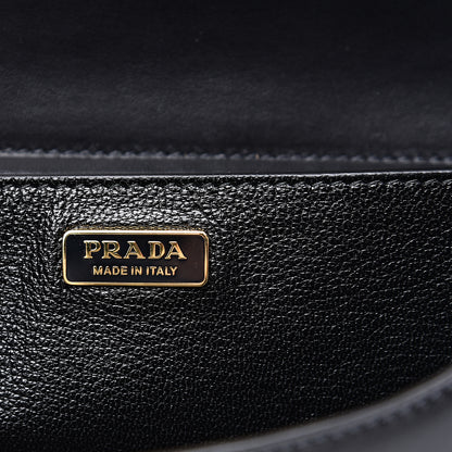 Prada City Calf Saffiano Cahier Bag Black 5 of 9