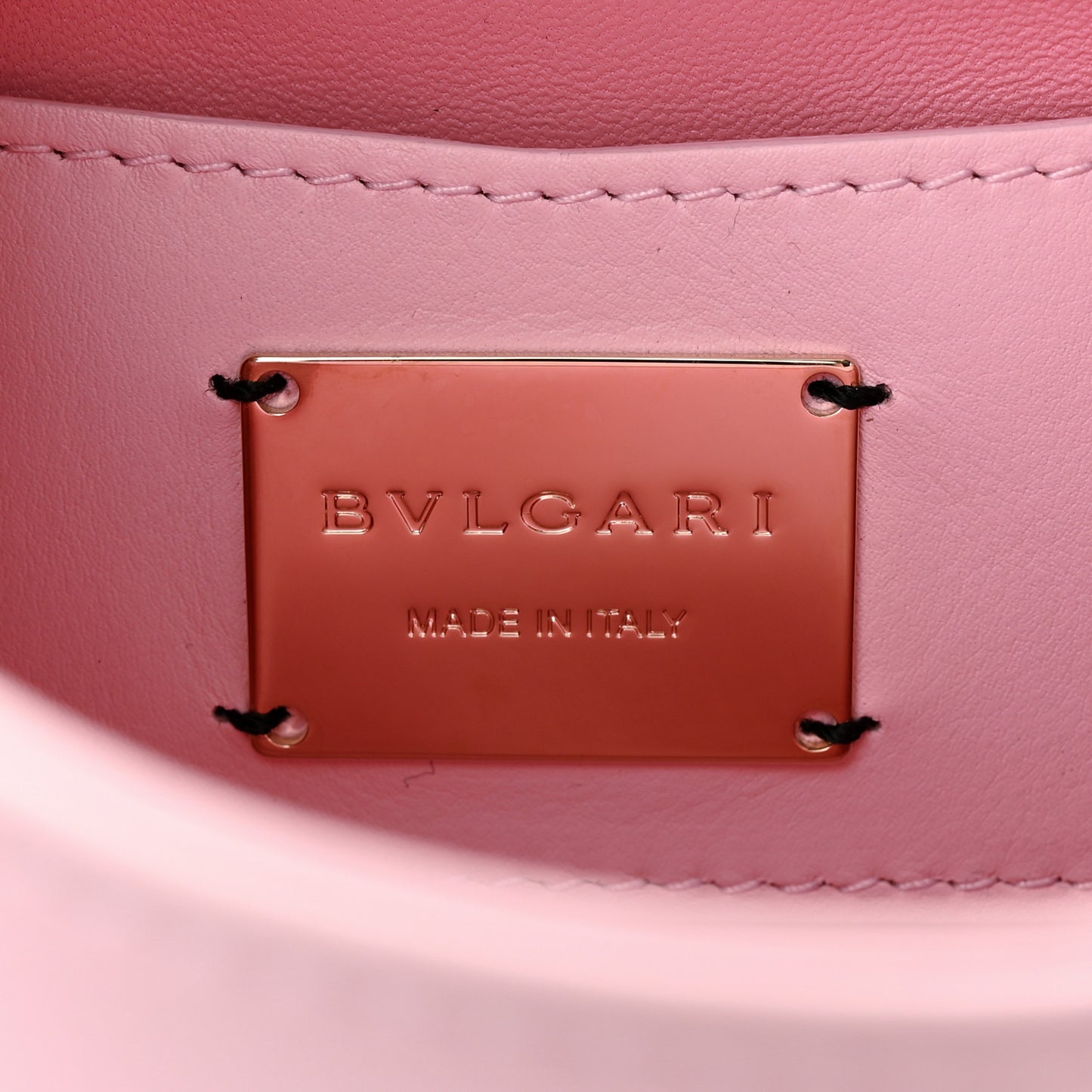 Calfskin Matelasse Serpenti Cabochon Shoulder Bag Pink