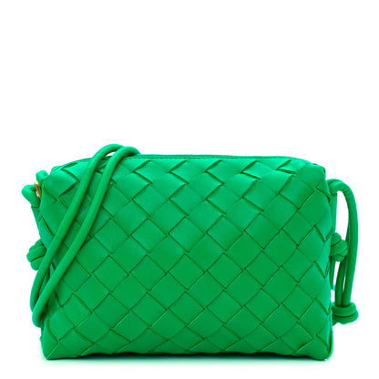 Bottega Veneta Nappa Intrecciato Mini Loop Camera Bag Parakeet 1 of 9