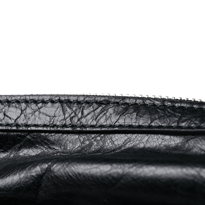 Gucci Fluffy Calfskin Mesh Nylon Medium Morpheus Double Buckle Backpack Black 12 of 14