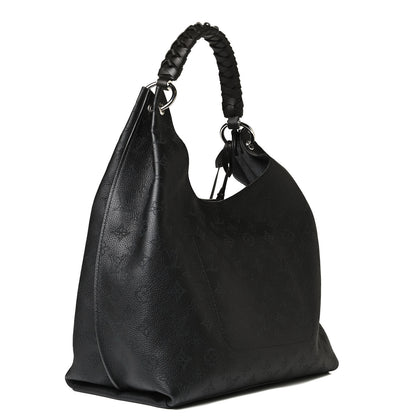 Louis Vuitton Mahina Beaubourg Hobo MM Black 3 of 10