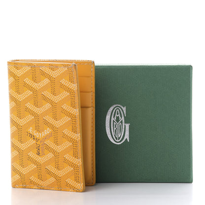 Goyard Goyardine Saint Pierre Card Holder Yellow 8 of 8