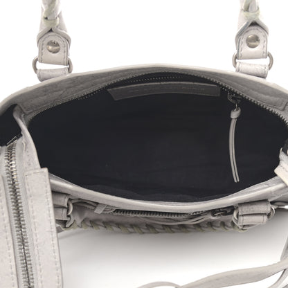 Balenciaga Agneau Marble Hardware Mini City Grey 5 of 13