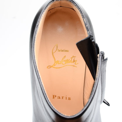 Christian Louboutin Calfskin Bobsleigh 100 Ankle Boots 37 Black 9 of 9