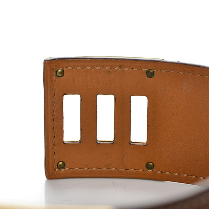 Hermes Natural Barenia Kelly Dog Cuff Fauve 4 of 5
