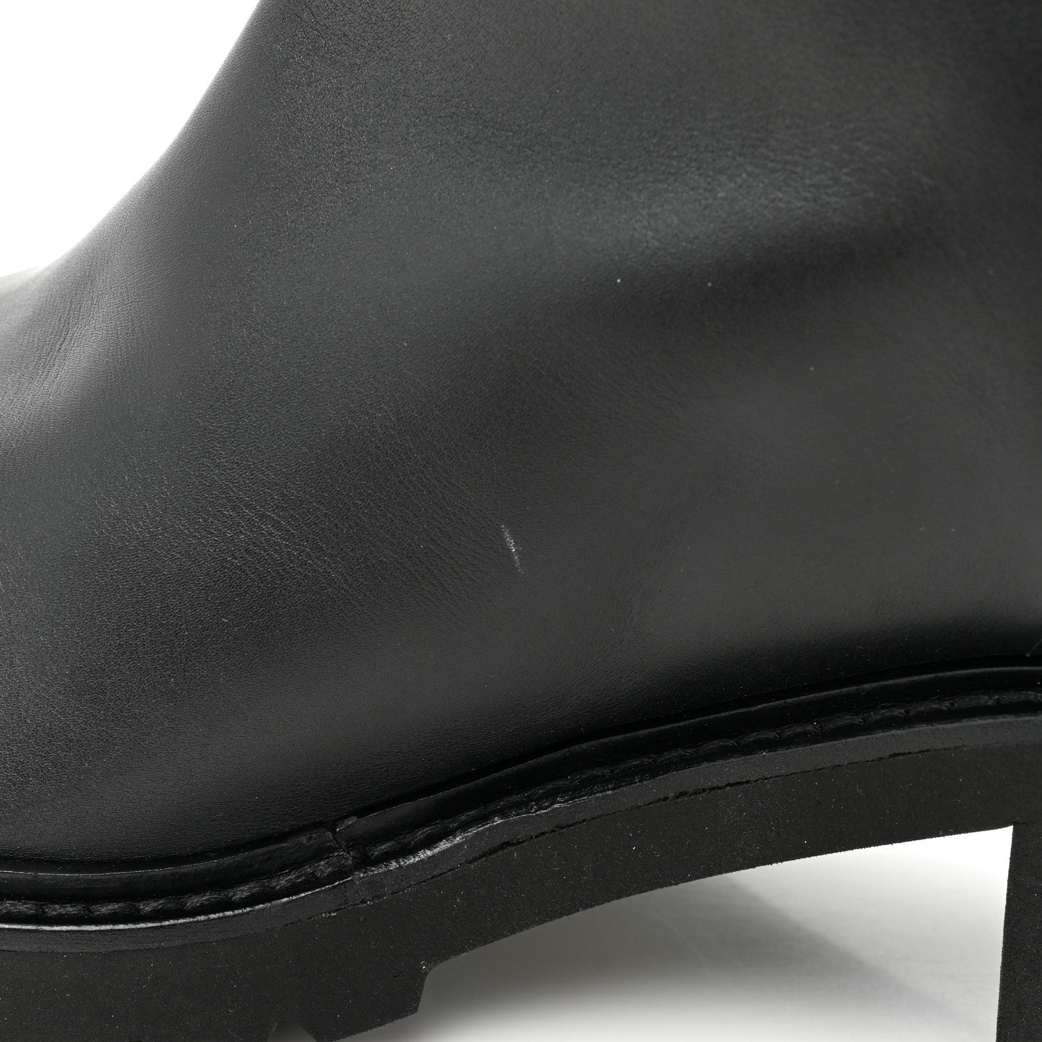 Chanel Calfskin CC Ankle Boots 42 Black 10 of 16