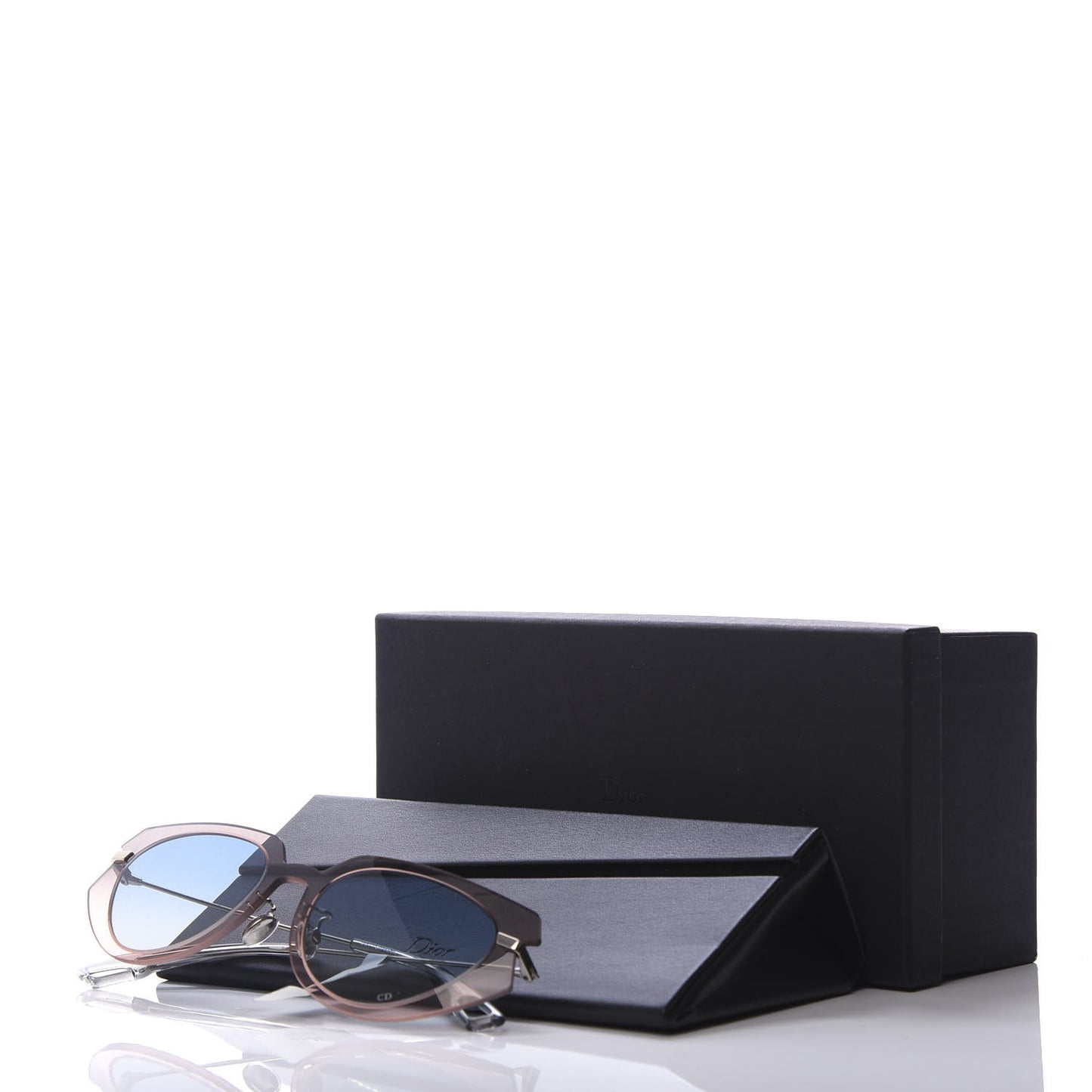 Cat Eye Attitude 2 Sunglasses Pink Blue