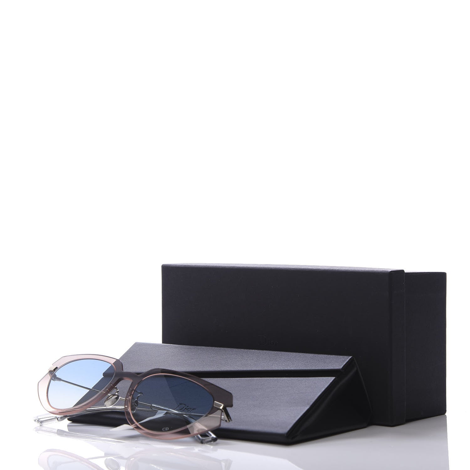 Christian Dior Cat Eye Attitude 2 Sunglasses Pink Blue 8 of 8