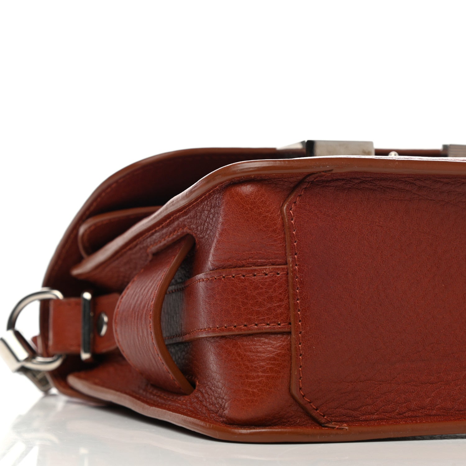 Proenza Schouler Calfskin Mini PS11 Classic Shoulder Bag Saddle 7 of 12