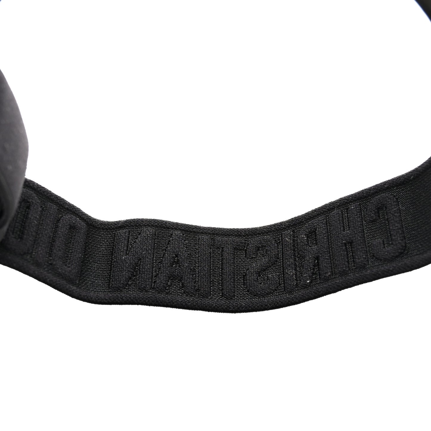 Mirrored DiorClubV1U Sun Visor Black