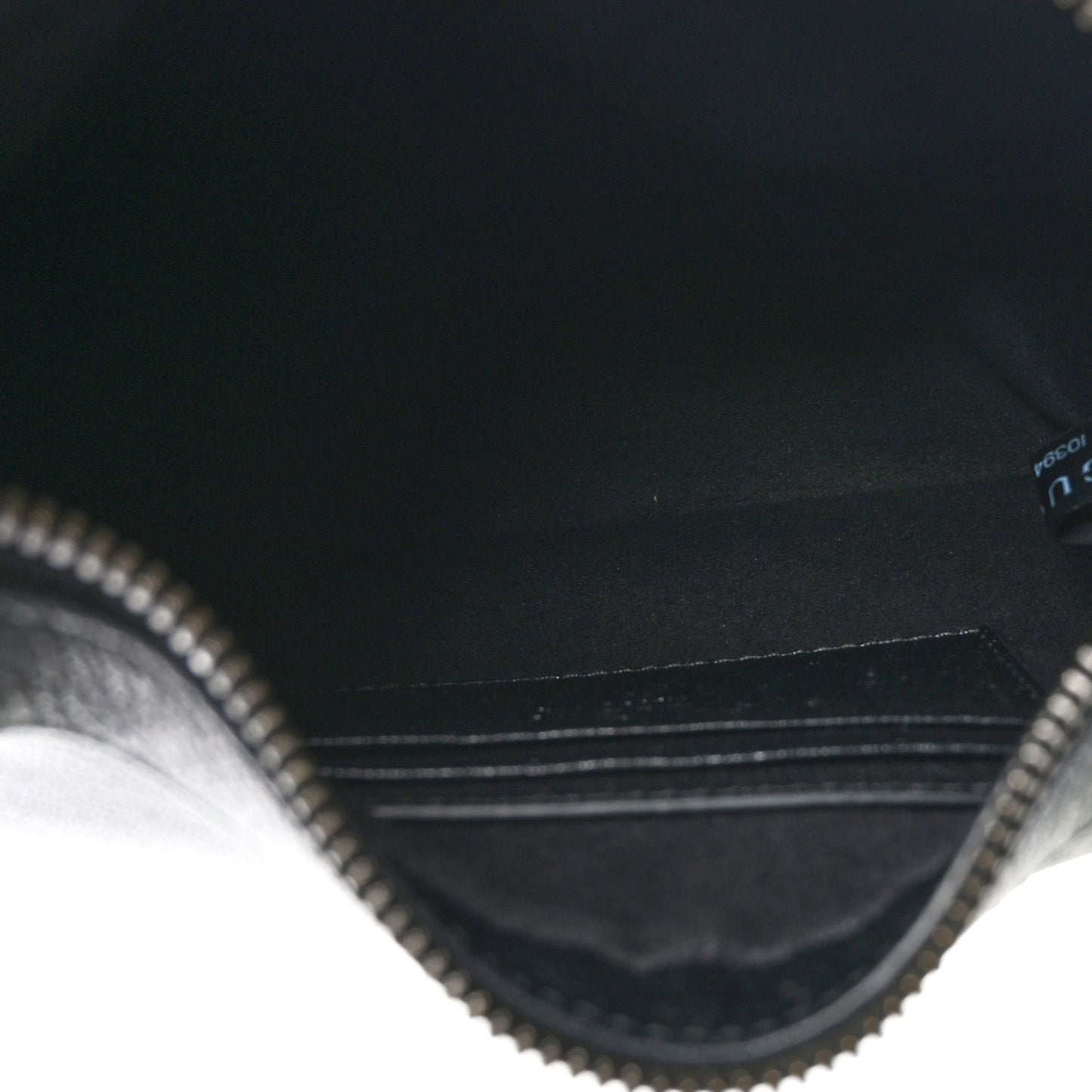 Goatskin Small Aphrodite Shoulder Bag Black