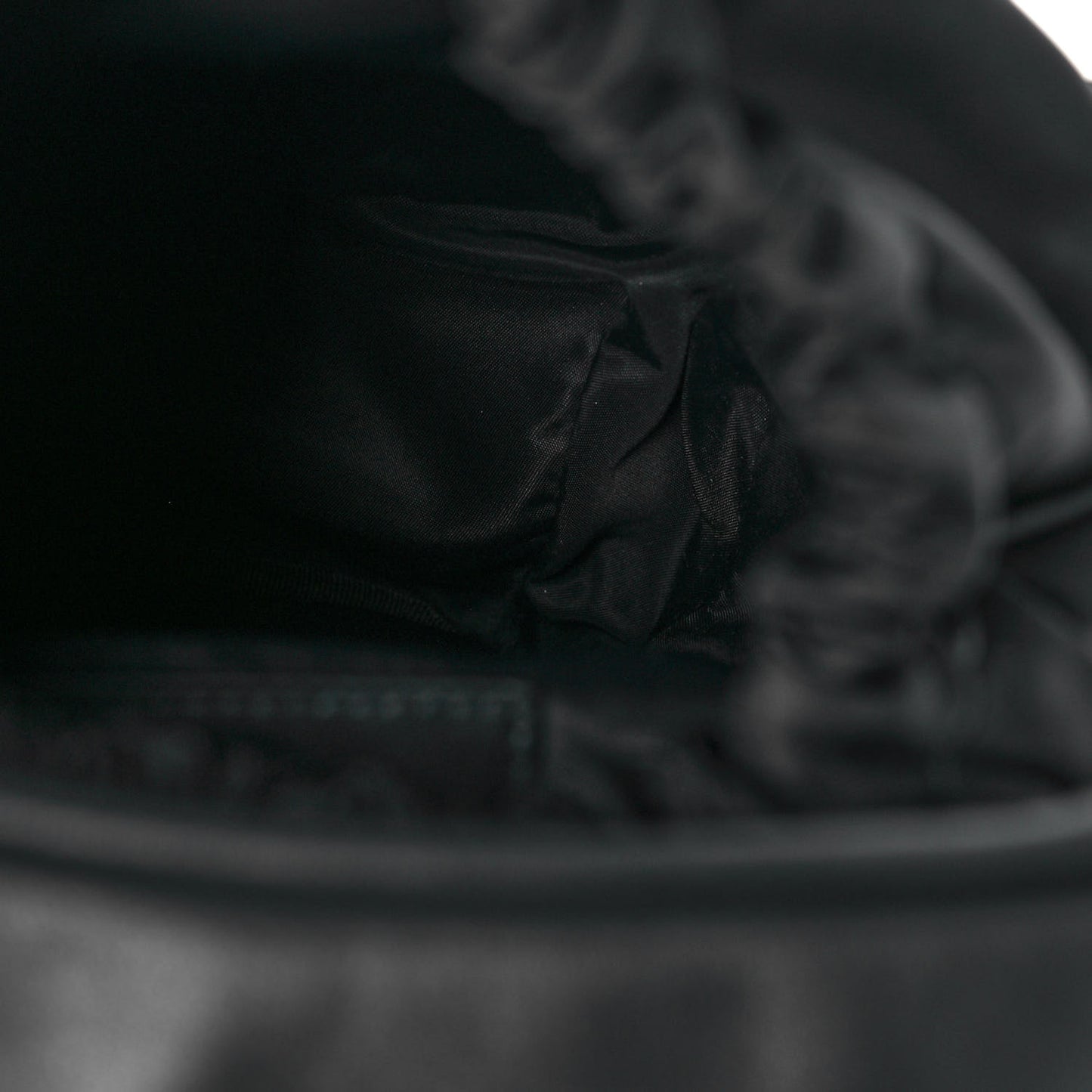 Lambskin Nylon Medium Leo Sling Bag Black
