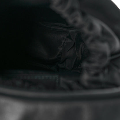 Burberry Lambskin Nylon Medium Leo Sling Bag Black 4 of 11